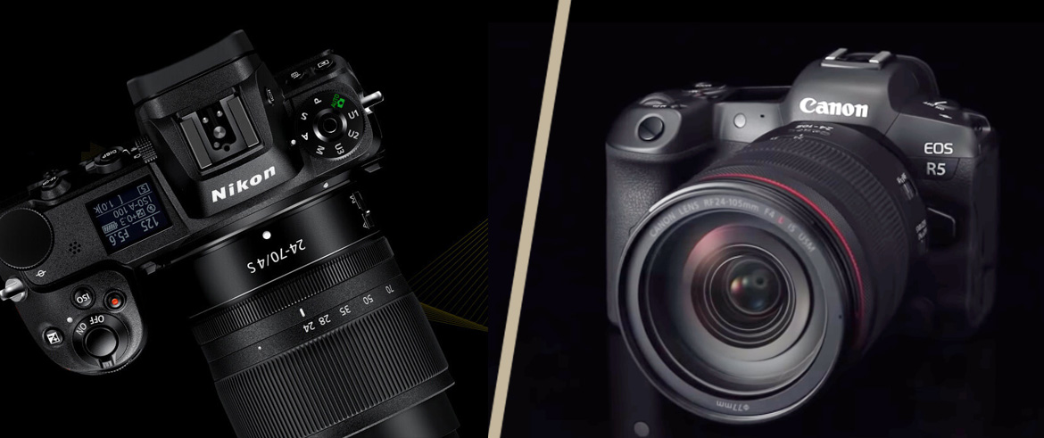 Nikon z7 vs. canon r5