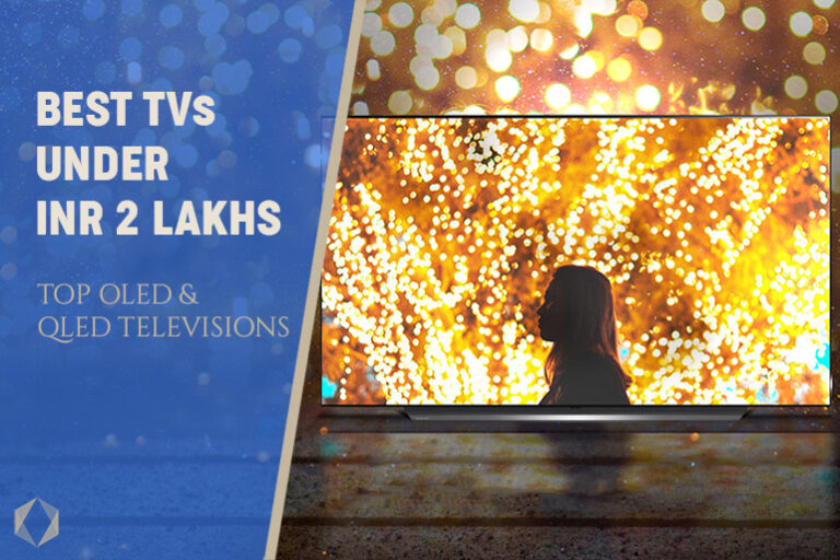 best oled and QLED televisions under INR 200,000 in India from Samsung, LG, and Sony