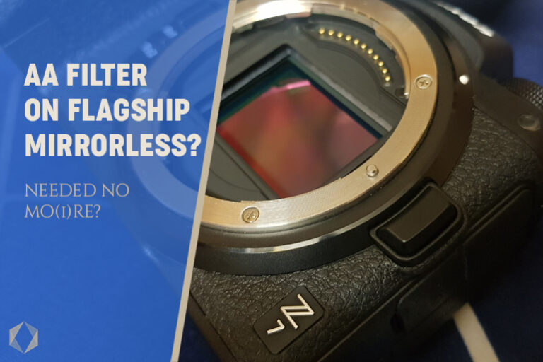 Is an anti-aliasing filter/OLPF necessary in 40MP+ mirrorless cameras?